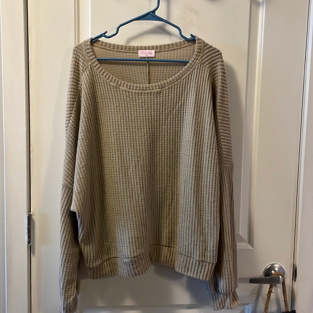 Pink Lily Women’s 2X Light Sweater